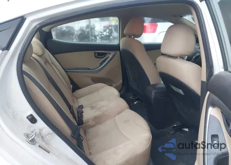 2013 Hyundai Elantra Gls z USA, uszkodzony, nr VIN 5NPDH4AE9DH398748